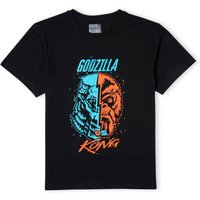 Godzilla vs. Kong Unisex T-Shirt - Black - S von Godzilla