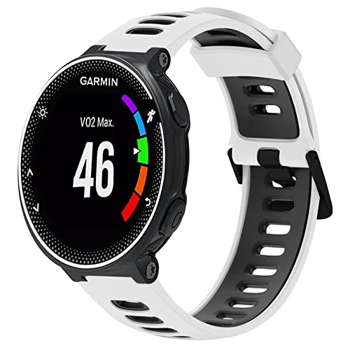 SITAFU Armband Garmin Forerunner 735XT,Sportarmband für Garmin Forerunner 235 - Einstellbares Silikon Armbänder Uhrenarmband Sport Ersatzarmband für Garmin Forerunner 235/735XT/220/230/620 SITAFU Armband Garmin Forerunner 735XT,Sportarmband für Garmin Forerunner 235 - Einstellbares Silikon Armbänder Uhrenarmband Sport Ersatzarmband für Garmin Forerunner 235/735XT/220/230/620 von SITAFU