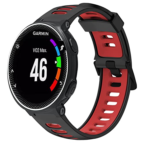 SITAFU Armband Garmin Forerunner 735XT,Sportarmband für Garmin Forerunner 235 - Einstellbares Silikon Armbänder Uhrenarmband Sport Ersatzarmband für Garmin Forerunner 235/735XT/220/230/620 SITAFU Armband Garmin Forerunner 735XT,Sportarmband für Garmin Forerunner 235 - Einstellbares Silikon Armbänder Uhrenarmband Sport Ersatzarmband für Garmin Forerunner 235/735XT/220/230/620 von SITAFU