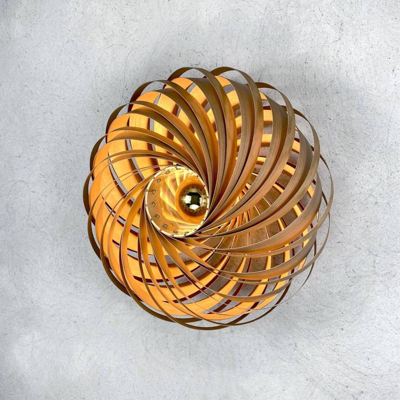 Gofurnit Veneria Wandleuchte, Kirschbaum, Ø 50 cm von Gofurnit