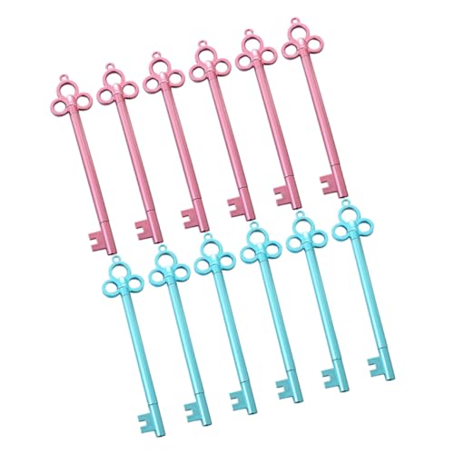 Gogogmee Ergonomisches Design Schlüsselmodellierungsstifte 12 Stück Süße Stifte Glattes Schreiben Gelstift Für Studenten Büro von Gogogmee
