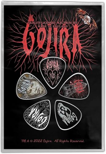 Gojira Fortitude Plectrums 5-Pack Plektrum Gojira Fortitude Plectrums 5-Pack Plektrum von Gojira