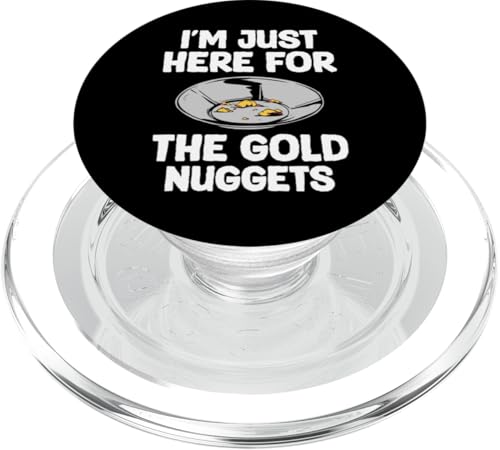 Im Just Here For The Gold Nuggets Gold Mine Worker PopSockets PopGrip für MagSafe Im Just Here For The Gold Nuggets Gold Mine Worker PopSockets PopGrip für MagSafe von Gold Minen Arbeiter Design Idee
