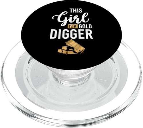 This Girl Is A Gold Digger Gold Mine Worker PopSockets PopGrip für MagSafe This Girl Is A Gold Digger Gold Mine Worker PopSockets PopGrip für MagSafe von Gold Minen Arbeiter Design Idee