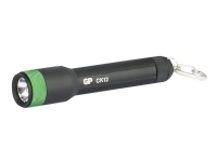 GP Batteries CK12, Schlüsselanhänger-Blinklicht, Schwarz, Aluminium, Tasten, IPX4, 100 lm von Gold Peak Industries