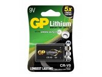GP Batteries Lithium CR-V9, Einwegbatterie, 9V, Lithium, 9 V, 1 Stück(e), Schwarz von Gold Peak Industries