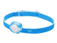 GP Lighting CH31, Stirnband-Taschenlampe, Blau, LED, 100 lm, 40 m, CR2025 GP Lighting CH31, Stirnband-Taschenlampe, Blau, LED, 100 lm, 40 m, CR2025 von Gold Peak Industries