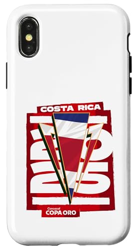 Costa Rica Designs des GoldCup-Turniers Hülle für iPhone X/XS Costa Rica Designs des GoldCup-Turniers Hülle für iPhone X/XS von GoldCup Concacaf 2023