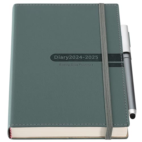 Akademischer Terminkalender 2024–2025, A5-Seite pro Tag, akademischer Terminkalender von Juli 2024 bis Juni 2025, eleganter Hardcover-Tagesplaner, buntes Monatstab, Stift- und Stifthalter, Akademischer Terminkalender 2024–2025, A5-Seite pro Tag, akademischer Terminkalender von Juli 2024 bis Juni 2025, eleganter Hardcover-Tagesplaner, buntes Monatstab, Stift- und Stifthalter, von Goldaypln
