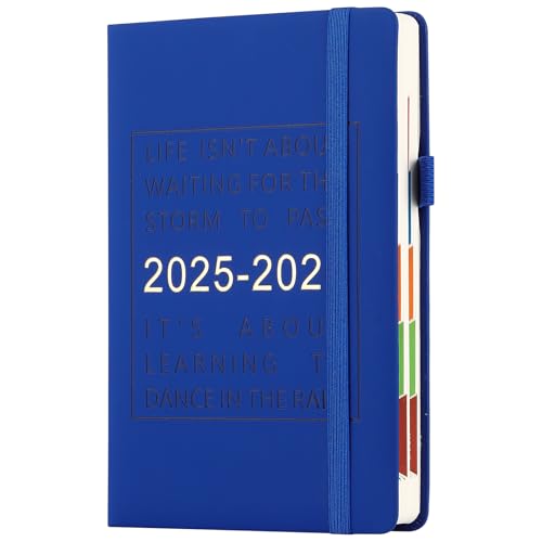 Terminplaner 2025–2026, A5, Seite pro Tag von Juli 2025 bis Juni 2026, Tagesplaner für das ganze Jahr mit bunten monatlichen Registern, Hardcover, akademischer Terminkalender 2025–2026, mit Terminplaner 2025–2026, A5, Seite pro Tag von Juli 2025 bis Juni 2026, Tagesplaner für das ganze Jahr mit bunten monatlichen Registern, Hardcover, akademischer Terminkalender 2025–2026, mit von Goldaypln