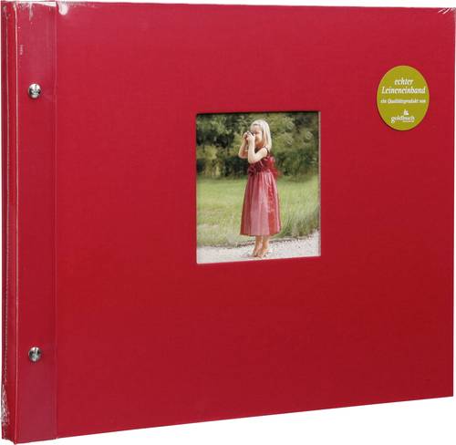 Goldbuch 28890 Fotoalbum (B x H) 39cm x 31cm Rot 40 Seiten von Goldbuch