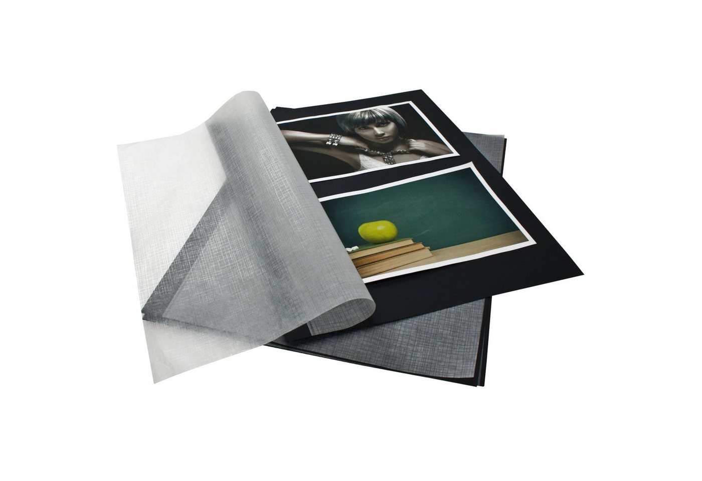 Goldbuch Fotoalbum Fotokarton 83006 40 schwarze Seiten (20 Blatt) von Goldbuch