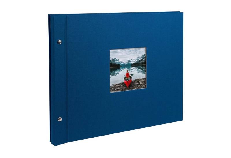 Goldbuch Fotoalbum Schraubalbum Bella Vista Blau 28 895 weiße Seiten von Goldbuch