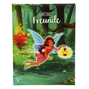 goldbuch Freundebuch Kleine Waldfee ca. DIN A5 liniert, mehrfarbig Softcover 88 Seiten von Goldbuch