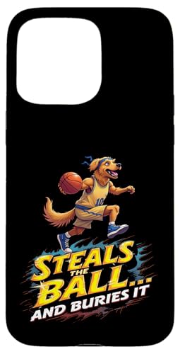 Lustiges Basketball-Geschenk für Golden Retriever Hundeliebhaber Hülle für iPhone 15 Pro Max Lustiges Basketball-Geschenk für Golden Retriever Hundeliebhaber Hülle für iPhone 15 Pro Max von Golden Retriever Fun Designs