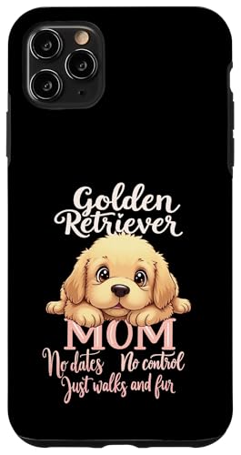 Lustiges Golden Retriever Mom Dog Retriever Mama Humor Zitat Hülle für iPhone 11 Pro Max von Golden Retriever Fun Designs