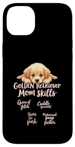 Lustiges Golden Retriever Mom Dog Retriever Mama Humor Zitat Hülle für iPhone 14 Plus von Golden Retriever Fun Designs