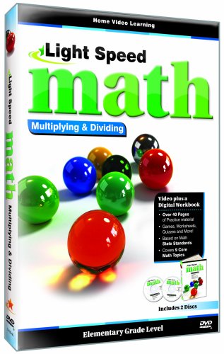 Light Speed Math: Multiplying & Dividing [2 DVDs] von Goldhill Home Media
