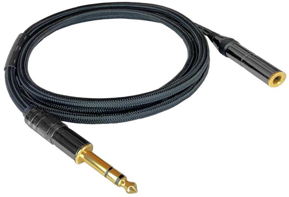 Extension Black Edition MKII (2,5m) Klinkenadapter schwarz von Goldkabel