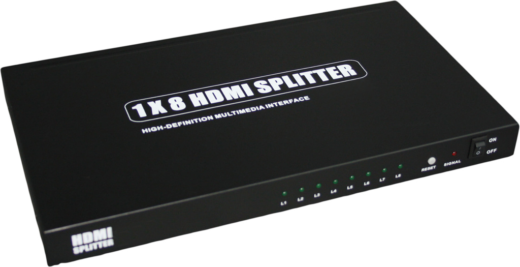 Goldkabel 8-Fach HDMI-Verteiler Goldkabel 8-Fach HDMI-Verteiler von Goldkabel