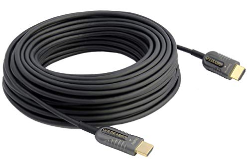 Goldkabel Edition Series HDMI AOC Kabel 4K Ultra HD (Active Optical Cable) (Länge: 10,00 m) von Goldkabel