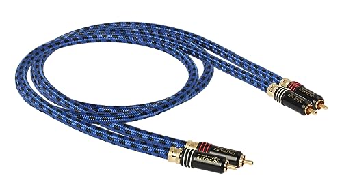 Goldkabel Highline MKIII Cinch Stereo Kabel (1,0 m Länge) von Goldkabel