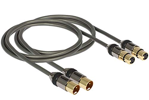 Goldkabel Profi XLR-Kabel Stereo 1,5m von Goldkabel