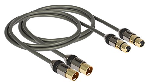 Goldkabel Profi XLR Kabel Stereo 2,5 m von Goldkabel
