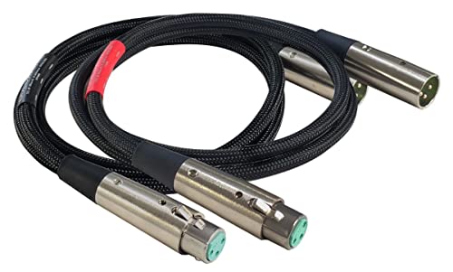 Goldkabel XLR Kabel Black Edition (Länge: 1,00 m) von Goldkabel