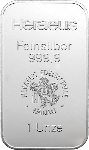 Goldschulz Silberbarren H. 31,1g 31,1 Gramm 1 Unze - Geschenk + Echtheitszertifikat von Goldschulz