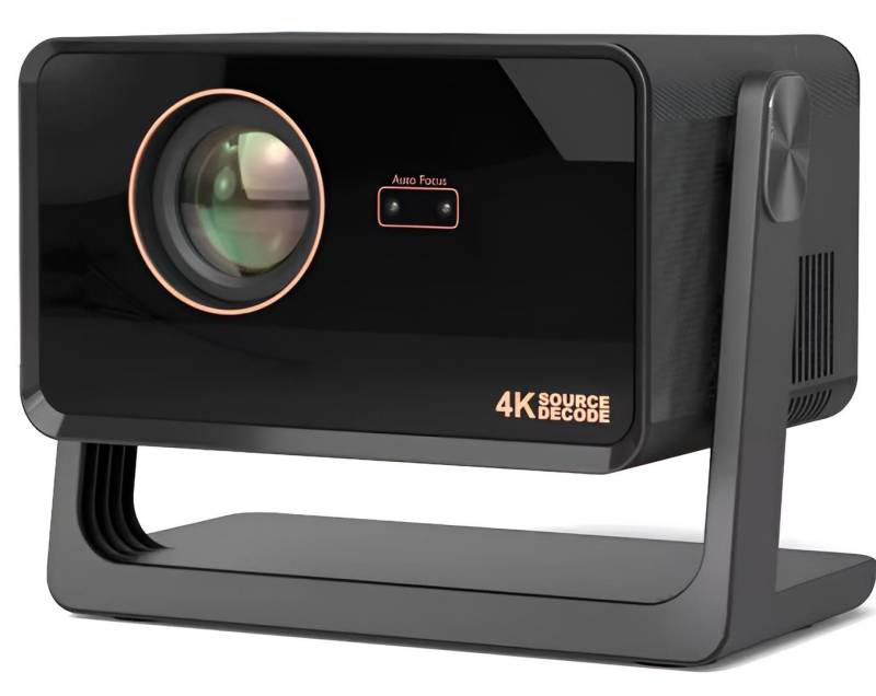 Goldstern-Tech LCD-Beamer (3000:1, 3840 x 2160 px, gestochen scharf, flexibel & mit Smart-TV-Erlebnis) von Goldstern-Tech