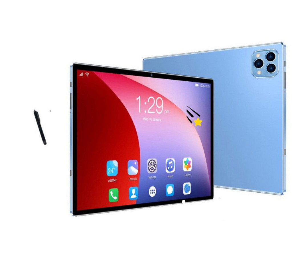 Goldstern-Tech TabSlate-Lite Tablet (10,1", 32 GB, Android 13, 4G LTE, 10,1'' HD,Android 12,4 GB RAM, 64 GB, 4G LTE,6000mAh, USB-C,Zubehör) von Goldstern-Tech