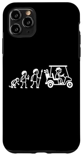 Golfspieler Golf Golfball Evolution Strichmänchen Golfer Hülle für iPhone 11 Pro Max von Golf Ausrüstung Sport Zubehör Geschenke Shirts