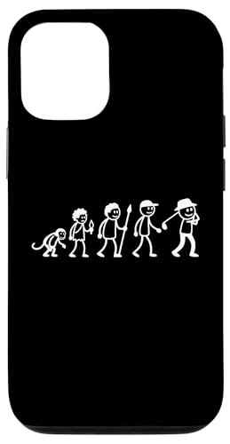 Golfspieler Golf Golfball Evolution Strichmänchen Golfer Hülle für iPhone 12/12 Pro von Golf Ausrüstung Sport Zubehör Geschenke Shirts