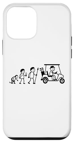Golfspieler Golf Golfball Evolution Strichmänchen Golfer Hülle für iPhone 12 mini von Golf Ausrüstung Sport Zubehör Geschenke Shirts