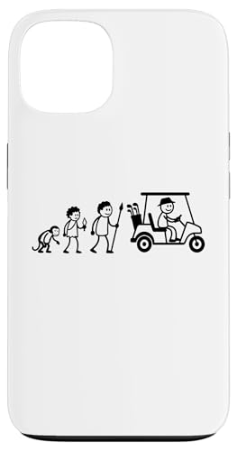 Golfspieler Golf Golfball Evolution Strichmänchen Golfer Hülle für iPhone 13 von Golf Ausrüstung Sport Zubehör Geschenke Shirts