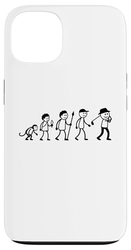 Golfspieler Golf Golfball Evolution Strichmänchen Golfer Hülle für iPhone 13 von Golf Ausrüstung Sport Zubehör Geschenke Shirts
