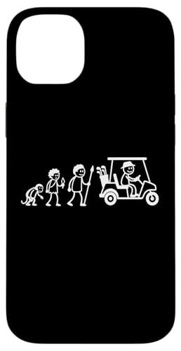 Golfspieler Golf Golfball Evolution Strichmänchen Golfer Hülle für iPhone 14 Plus von Golf Ausrüstung Sport Zubehör Geschenke Shirts