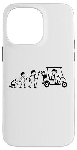 Golfspieler Golf Golfball Evolution Strichmänchen Golfer Hülle für iPhone 14 Pro Max von Golf Ausrüstung Sport Zubehör Geschenke Shirts