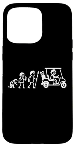 Golfspieler Golf Golfball Evolution Strichmänchen Golfer Hülle für iPhone 15 Pro Max von Golf Ausrüstung Sport Zubehör Geschenke Shirts