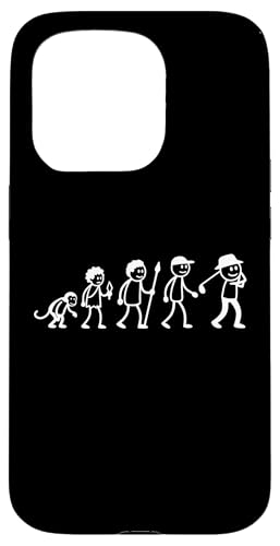 Golfspieler Golf Golfball Evolution Strichmänchen Golfer Hülle für iPhone 15 Pro von Golf Ausrüstung Sport Zubehör Geschenke Shirts