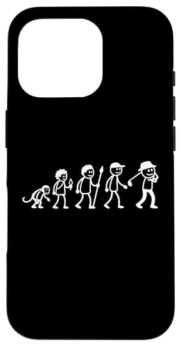 Golfspieler Golf Golfball Evolution Strichmänchen Golfer Hülle für iPhone 16 Pro von Golf Ausrüstung Sport Zubehör Geschenke Shirts