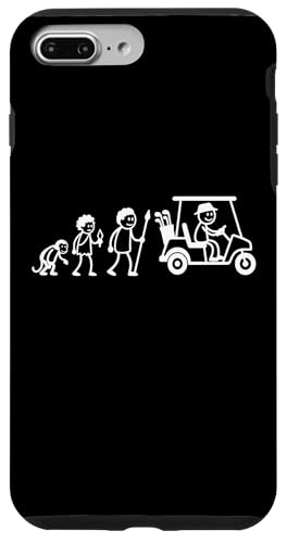 Golfspieler Golf Golfball Evolution Strichmänchen Golfer Hülle für iPhone 7 Plus/8 Plus von Golf Ausrüstung Sport Zubehör Geschenke Shirts