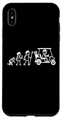 Golfspieler Golf Golfball Evolution Strichmänchen Golfer Hülle für iPhone XS Max von Golf Ausrüstung Sport Zubehör Geschenke Shirts