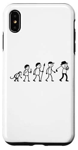 Golfspieler Golf Golfball Evolution Strichmänchen Golfer Hülle für iPhone XS Max von Golf Ausrüstung Sport Zubehör Geschenke Shirts