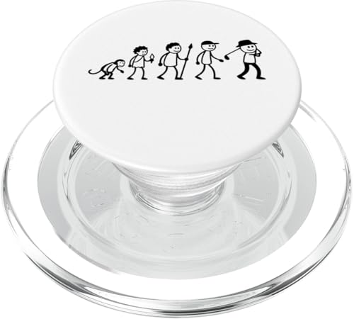 Golfspieler Golf Golfball Evolution Strichmänchen Golfer PopSockets PopGrip für MagSafe Golfspieler Golf Golfball Evolution Strichmänchen Golfer PopSockets PopGrip für MagSafe von Golf Ausrüstung Sport Zubehör Geschenke Shirts