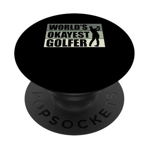 Golf Golfer PopSockets Klebender PopGrip Golf Golfer PopSockets Klebender PopGrip von Golf Gifts