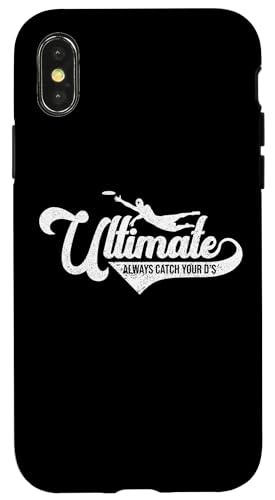Disc Golf Gifts Golfer Ultimate Frisbees Hülle für iPhone X/XS von Golf Lover Gifts and Golf Clothing