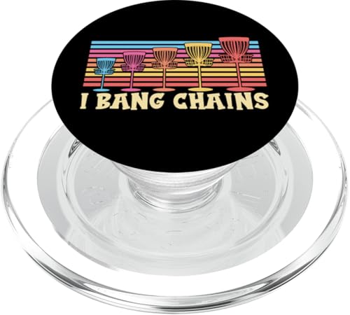 Disc Golfkorb Retro Frisbee Golf Golfer PopSockets PopGrip für MagSafe Disc Golfkorb Retro Frisbee Golf Golfer PopSockets PopGrip für MagSafe von Golf Lover Gifts and Golf Clothing