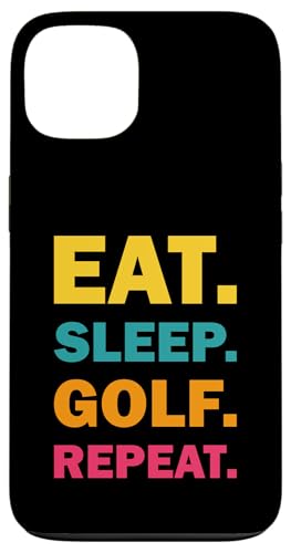 Golf Gag Golfer Golfen Eat Sleep Golf Repeat Hülle für iPhone 13 von Golf Lover Gifts and Golf Clothing